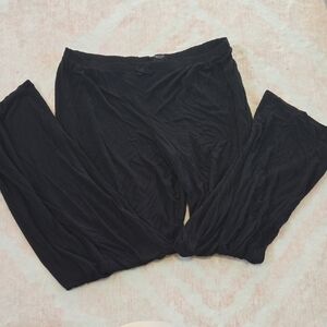 Simply Vera Vera Wang Black Track Pants